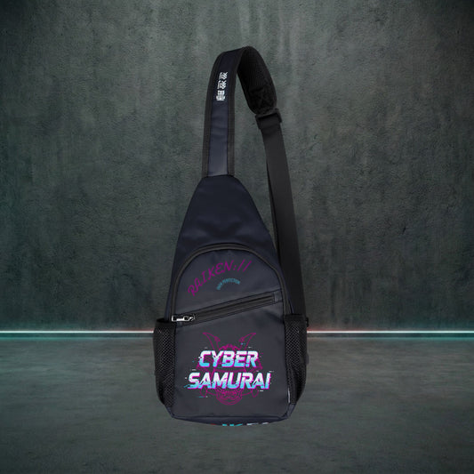 RAIKEN: CYBER SAMURAI Chest Bag // GENESIS DROP